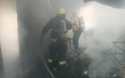 Familia damnificada por incendio recibió ayudas