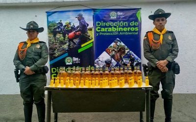 Incautan botellas de licor sin estampillas en Ibagué