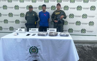 Capturan a hombre con 1700 gramos de estupefacientes en Ibagué