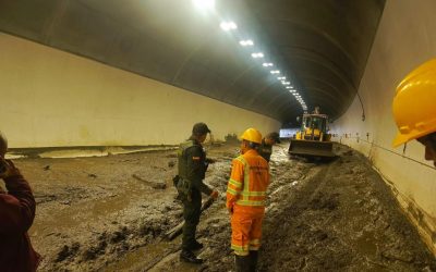 Amaneció tapado el Túnel «El Tiguillo» en La Línea