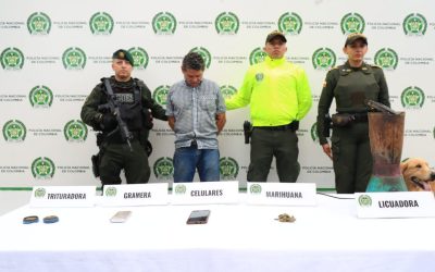 Dos allanamientos y siete capturas en Ibagué