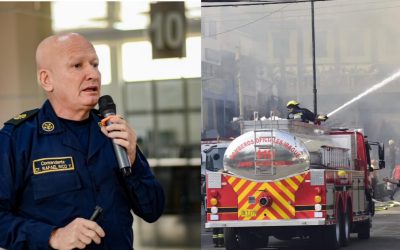 Bomberos desmienten que hayan llegado sin agua a la 19