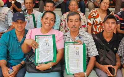 304 familias campesinas son dueñas de la tierra en el Tolima