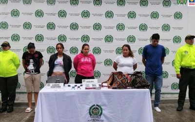 Les grabaron 10 hurtos en Ibagué a «Los Magos»