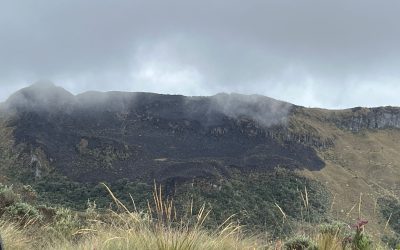 Controlado incendio en Parque Nacional Natural de los Nevados