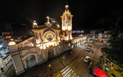 Así quedó la Catedral de Ibagué, volvió a iluminarse