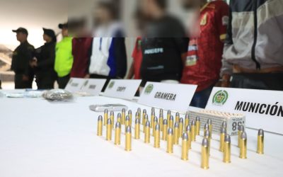19 bandas delincuenciales desarticuladas este año en Ibagué