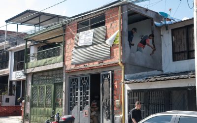 Invación des espacio público en la comuna 5
