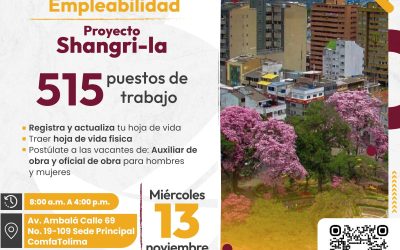 ComfaTolima impulsa la generación de empleo