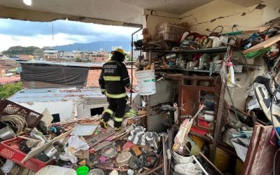 ¿Que fue lo que pasó con explosion en el barrio Gaitán?