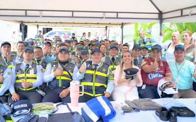 Agentes de tránsito estarán mejor dotados