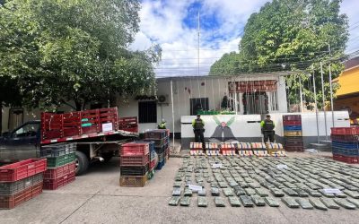 Dejó abandonado camión repleto de estupefacientes en vía del Tolima