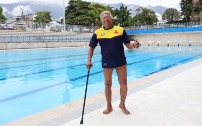 El regreso del Tiburón: Ernesto y las piscinas que nunca dejó de amar