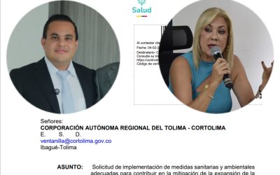 La prueba que niega versión de directora de Cortolima
