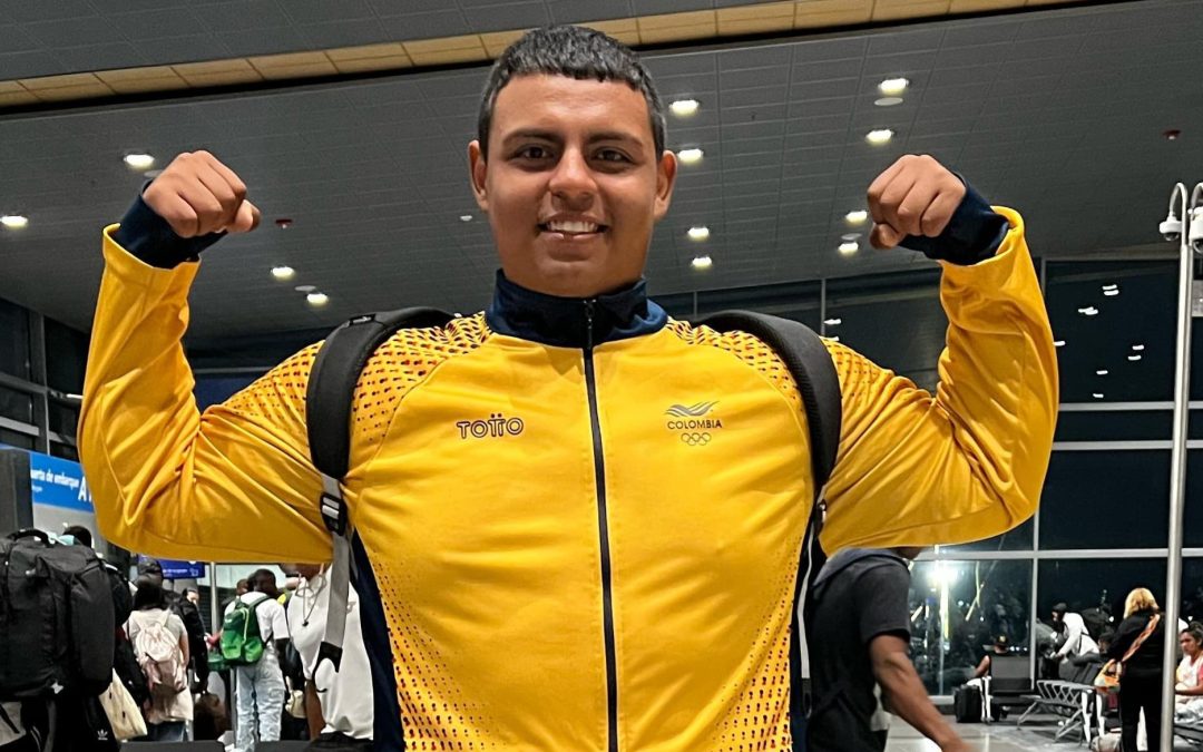 Ricardo Urrego disputará su primer mundial juvenil de pesas en Lima