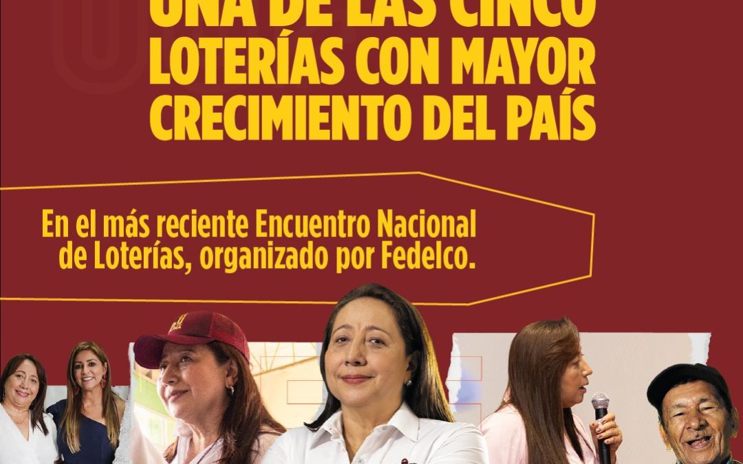 Lotería del Tolima entre las 5 con mayor crecimiento nacional