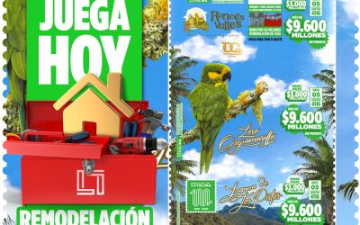 Hoy lunes juega la Lotería del Tolima