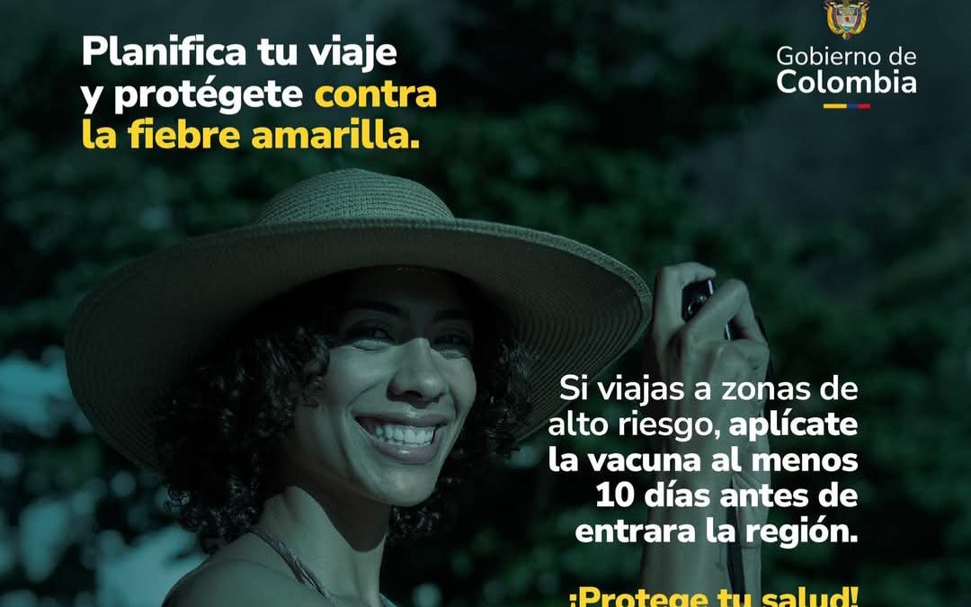 ¡Vacunarte contra la fiebre amarilla es muy fácil y seguro!