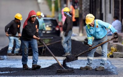 Alcaldía contabiliza 700 huecos tapados en el 2025