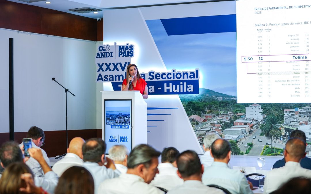Tolima asciende posición en el Índice de Competitividad