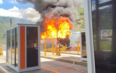 Bomberos atendieron incendio vehicular en el peaje de Coello Cocora