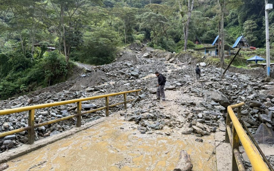 Balance de emergencia por fuertes lluvias en el Cañón del Combeima