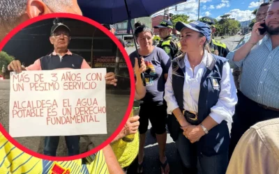 Protestas por falta de agua en Jordán Séptima Etapa de Ibagué