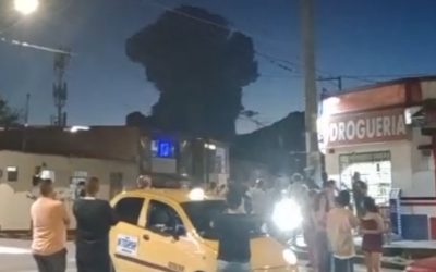 La imagen que asombró a los ibaguereños esta noche