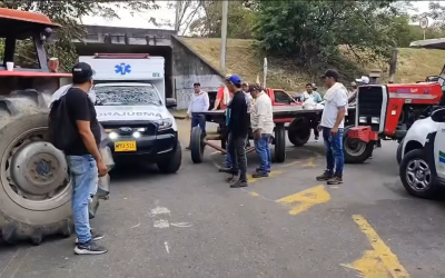 Exconcejal de Coello muere tras demora por bloqueo del paro arrocero