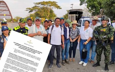 Gobierno y arroceros pactan primer acuerdo luego de 5 días de paro