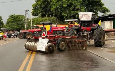 Tolima: gremio arrocero levanta bloqueos y reabre vías principales