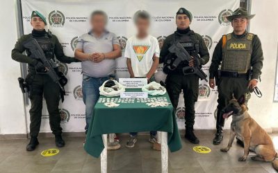 Capturan a “El Capo” y “El Paisa” por microtráfico en Ortega