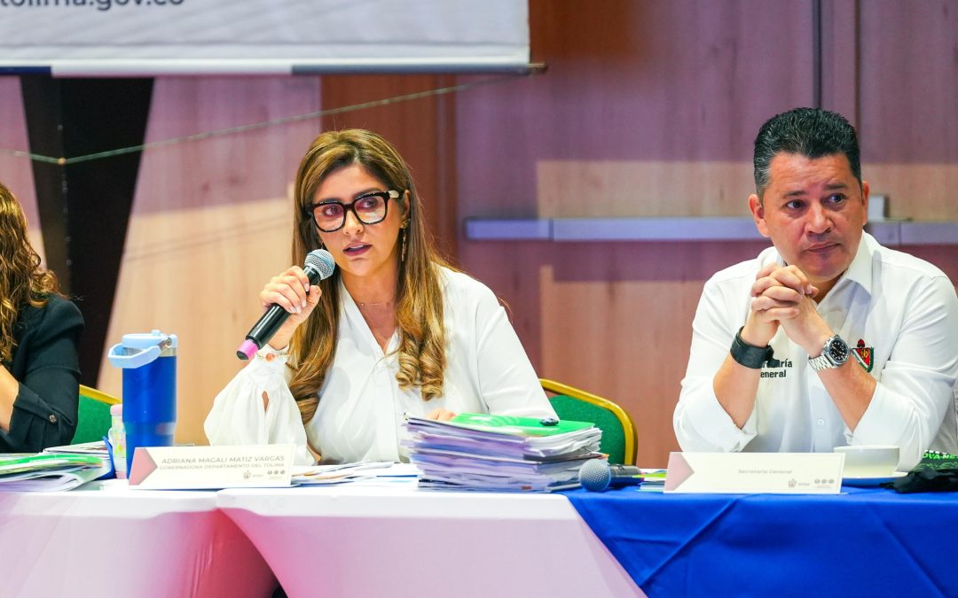 Gobernadora Matiz pidió a sus funcionarios “pisar el acelerador”