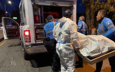 Autoridades atendieron siniestro vial donde un peatón perdió la vida