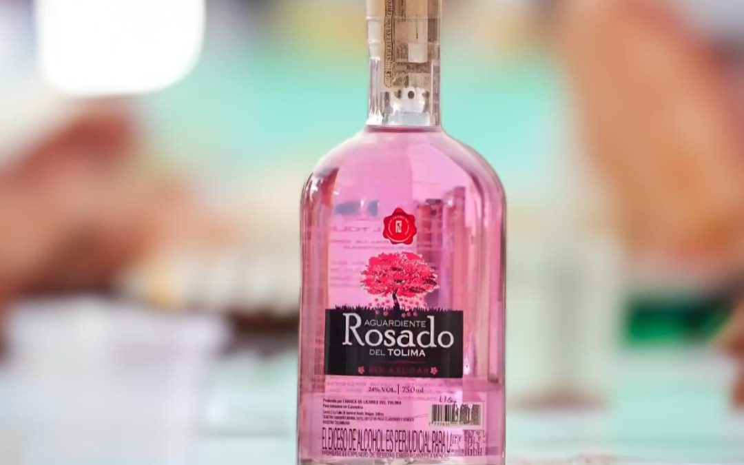 ¿Ya probaste el Aguardiente Rosado del Tolima sin azúcar?