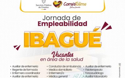 ¿Buscas empleo en el sector salud?