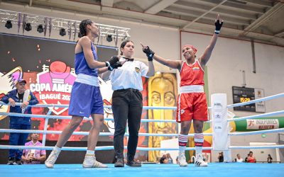 Ingrit Valencia debuta con triunfo en la Copa América de Boxeo Ibagué 2025 ante su gente