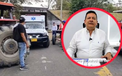 Gobernación del Tolima desmiente afectación médica por bloqueos del paro arrocero en Gualanday