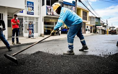 Más de 100 vías pavimentadas por la Alcaldía de Ibagué