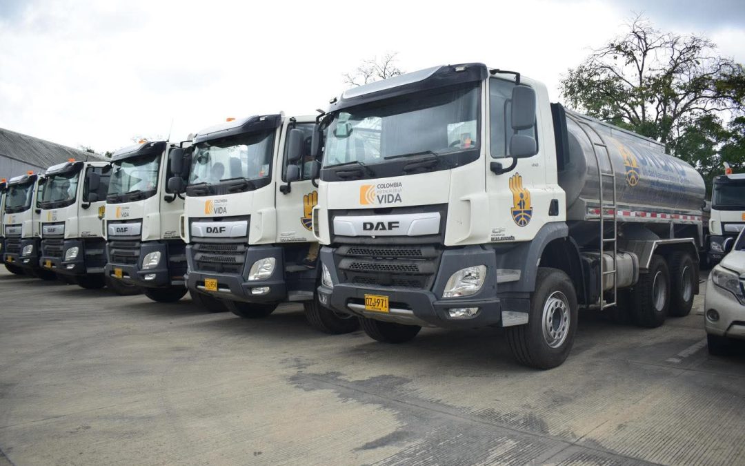 Tolima recibe carrotanques para enfrentar sequía e incendios forestales