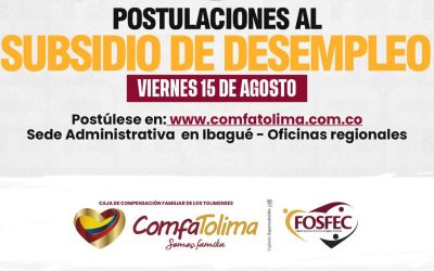 Si te encuentras en condición de desempleo, esta es tu oportunidad