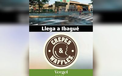 Crepes & Waffles abrirá su primer restaurante en Ibagué el 30 de noviembre