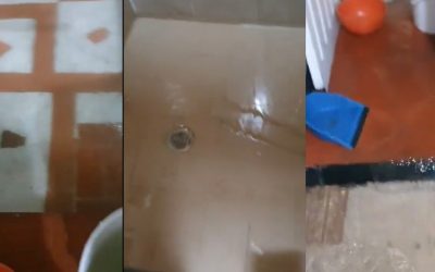 Habitantes del Líbano bloquean vía por crisis sanitaria durante la Feria del Café 2025