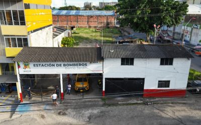 Avanza la construcción de la nueva estación de bomberos en El Jardín