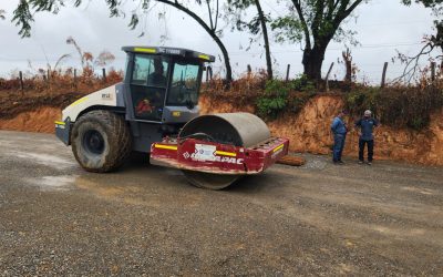 Avanza pavimentación de la avenida Tuluní en Chaparral con participación comunitaria