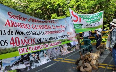 Campesinos bloquean el Cruce de Armero en protesta por incumplimientos agrarios