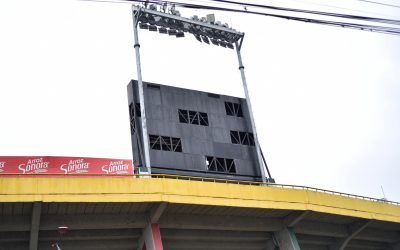 Tormenta eléctrica causa graves daños en el estadio Murillo Toro de Ibagué