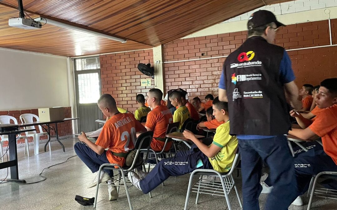 GOAT adelantó jornada de sensibilización a jóvenes contra el contrabando en Ibagué