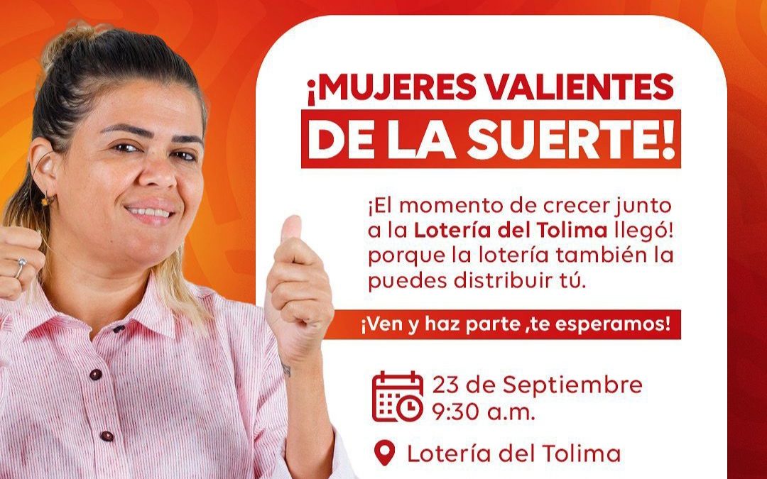 ¡Es tu momento, mujer valiente!