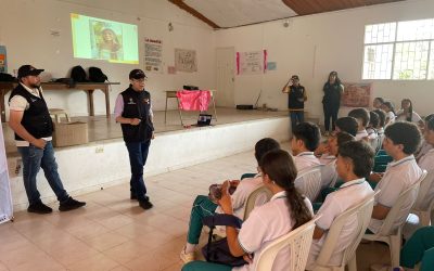 GOAT promueve cultura de legalidad en Doima e Ibagué